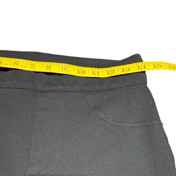 Spanx Women's 4-Pocket Skinny In Ponte Pants Size M Petite Taille Classic Black - Picture 7 of 11